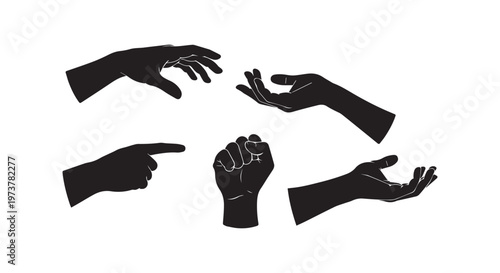 Black bird silhouettes flying in dynamic motion across a white background, evoking freedom and nature's beauty