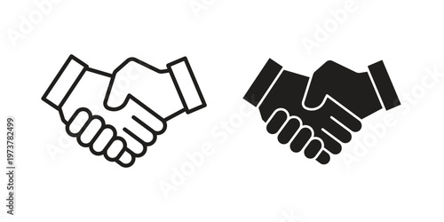 Settlement icon set. black Illustration for graphic and web design.