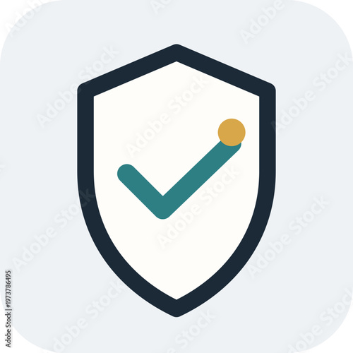 Shield Protection Insurance Vector Icon