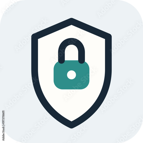 Insurance Shield Medtech Vector Icon