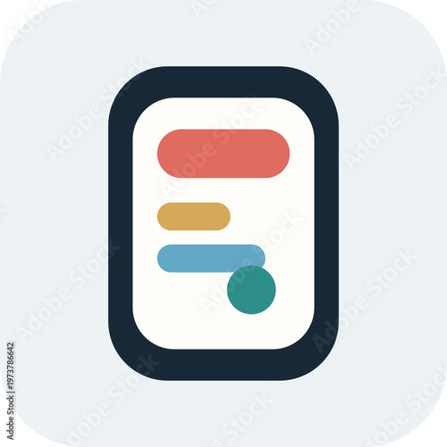 Care App Medtech Vector Icon