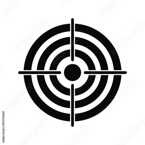 Elegant minimalist circular design with concentric lines representing modern simplicity