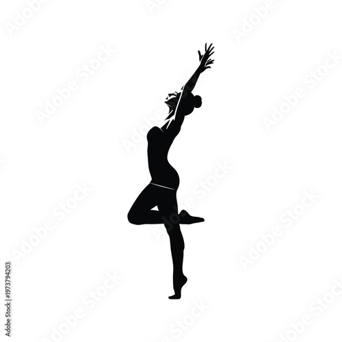 A silhouette of a person climbing a ladder against a stark white background revealing determination and progress