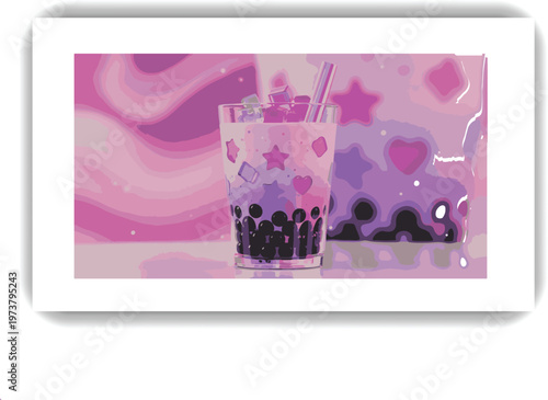 Care and support icon set. Vector graphic illustration.