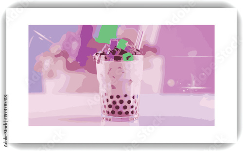 Care and support icon set. Vector graphic illustration.