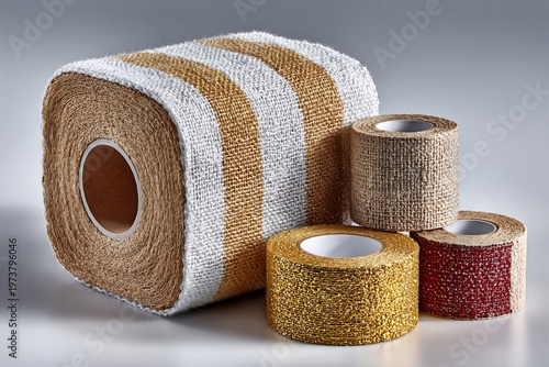 Colorful Gauze Medical Tapes Rolls