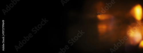 Wallpaper Mural Dark cinematic background with subtle warm light leak overlay for moody visual effects. Torontodigital.ca