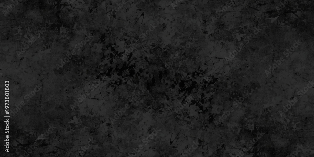 Fototapeta premium Dark Charcoal Grunge Concrete Texture Background, Distressed Black Cement Surface for Industrial Wall or Overlay Design