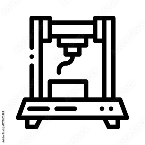 3d line icon