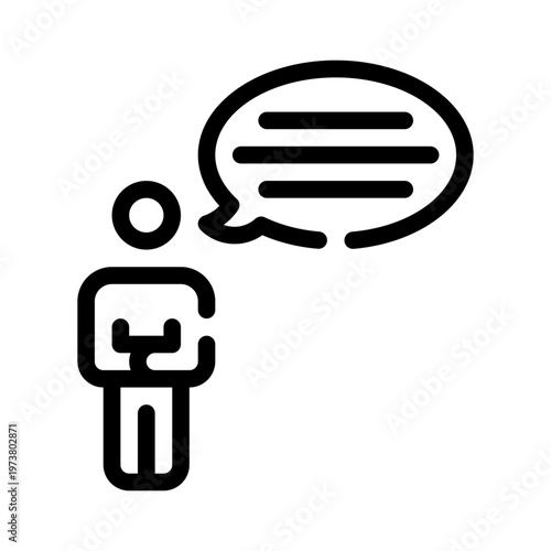 comment line icon