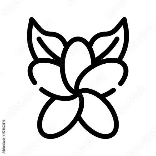 morningglory line icon