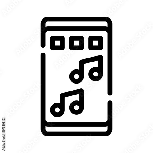 music line icon