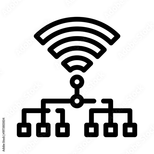 network line icon