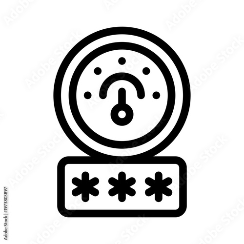 password line icon