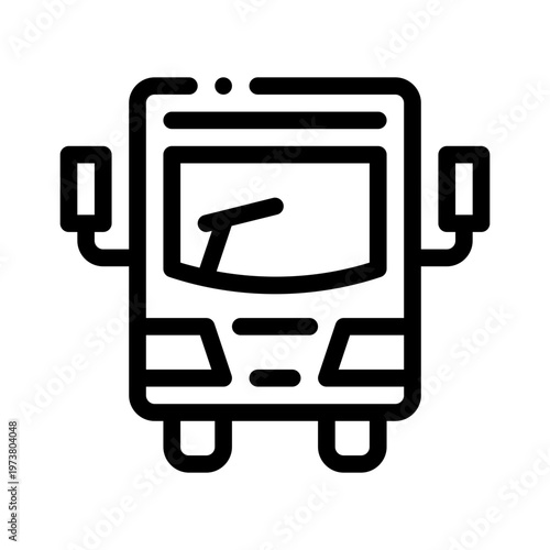public transit line icon