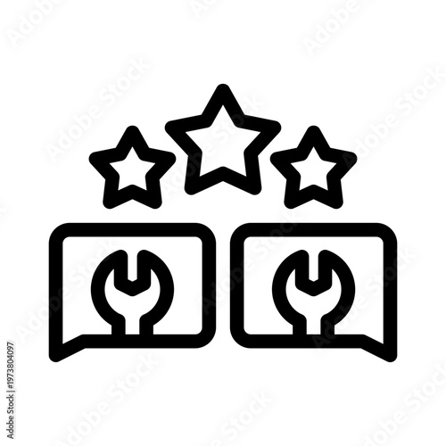 rating line icon