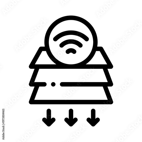 smart vent line icon