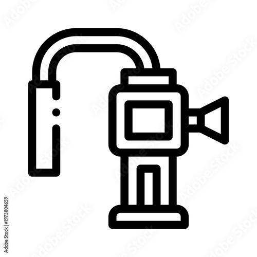 submersible line icon