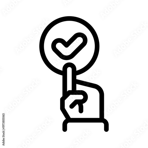 vote line icon