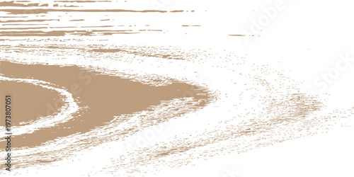 Abstract grunge background of a tropical ocean wave hitting the sandy shore with white foam in a summer seascape nature landscape