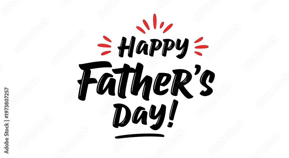 Fototapeta premium Happy father's day celebrating dads with heartfelt wishes and joyful greetings