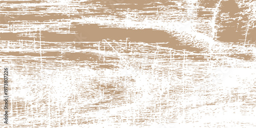 Vintage aged brown paper texture with a rough grunge pattern and antique wooden board surface design for a blank cardboard backdrop