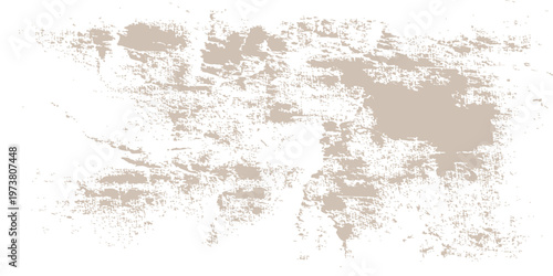 A grungy vintage world map design featuring a rough aged paper texture and paint splatters on a dirty antique cement wall background