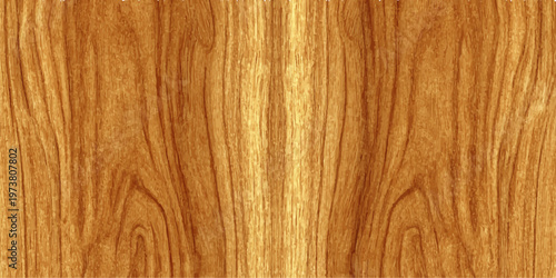 A natural light brown oak wood texture background features a weathered hardwood grain pattern on an old timber board surface ideal for a rustic material wallpaper design