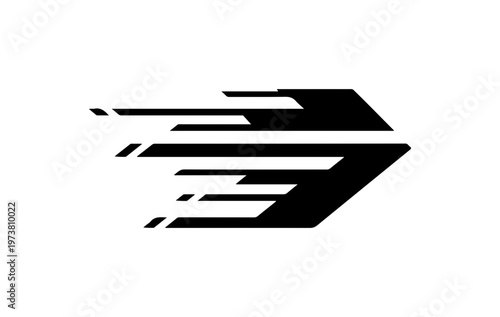 Dynamic Arrow Speed Vector Icon