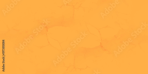 A vintage aged yellow and orange wall texture features a grunge rough concrete surface with a dirty antique paint pattern and a weathered paper backdrop design