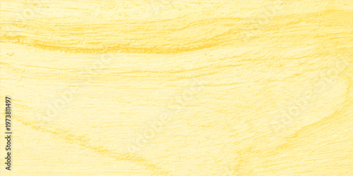 Abstract background made of yellow flour texture on a vintage brown wooden surface with a rough grunge grain pattern and aged backdrop design