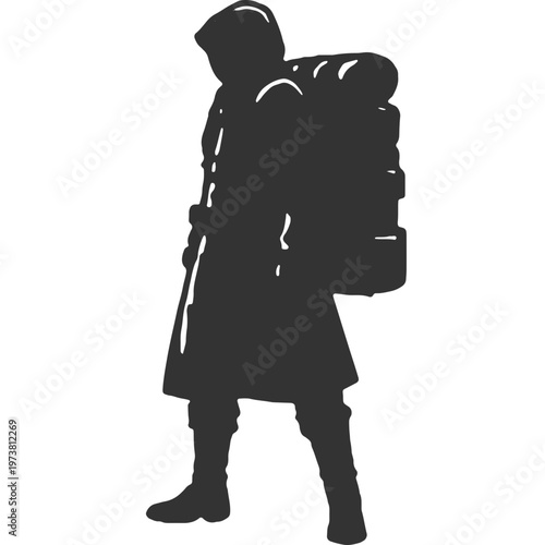 One Shows One Withholds Vintage Illustration Vector