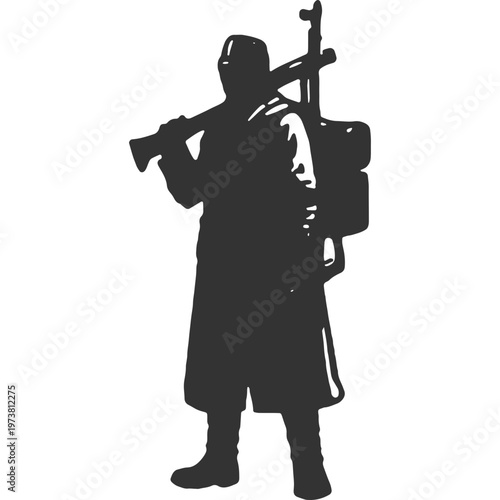 One Shows One Withholds Vintage Illustration Vector