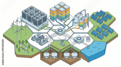 Sustainable energy systems and infrastructure.