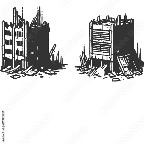 Nothing Seems Wrong at First Glance Vintage Illustration Vector