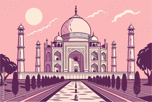 taj mahal in agra india