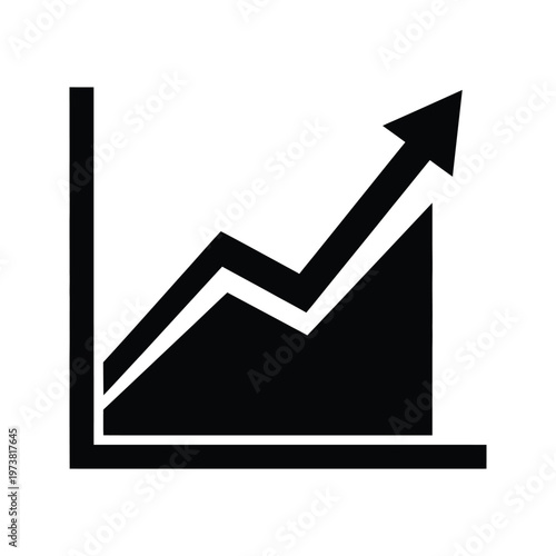 Understanding the upward trending stock market graph with a rising arrow symbolizing growth and investment opportunities