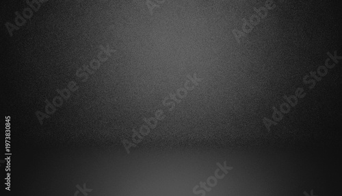 Black Metallic Soft Glow Background