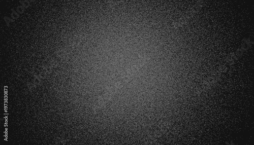 Matte Black Grain Texture Background
