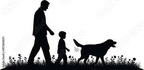 Gardener silhouette set featuring male laborers raking leaves, planting seedlings, watering plants, and digging soil for landscaping and farm work.