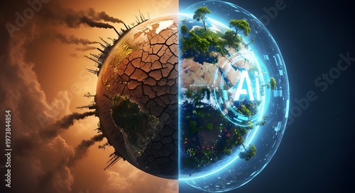Artificial Intelligence Saving the Planet from Climate Change and Global Warming