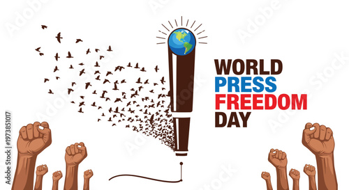 World press freedom day voices rising for a free press