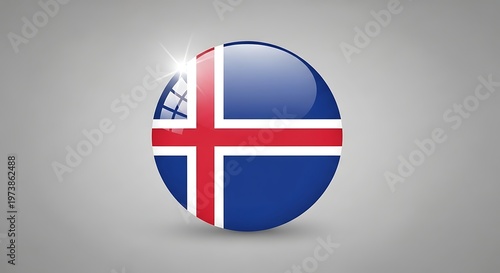 Glossy Icelandic flag sphere icon Free Download Glossy Icelandic flag sphere icon - GFXLoad