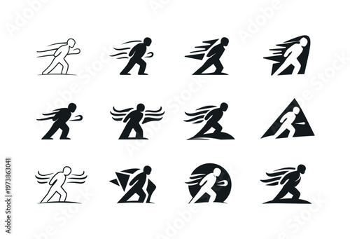 MissionOperations. Isometric flat vector icons set of MissionOperations: trajectory path diagram, mission timeline panel, data transmission waves, satellite