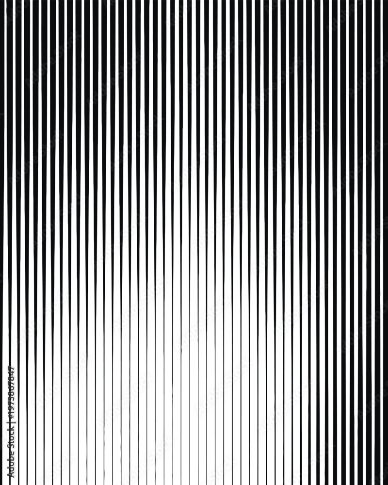 Obraz premium A Graphic Design Illustration Featuring Vertical Lines Creating an Illusion of Depth and Movement