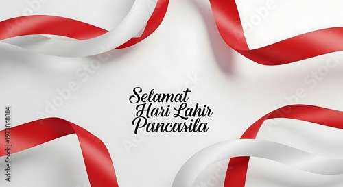 Happy Pancasila Day celebration background
