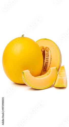 Golden Honeydew Melon - A Sweet and Refreshing Summer Treat.