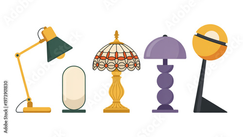 Vintage illustration of antique farm equipment and tools isolated on transparent background