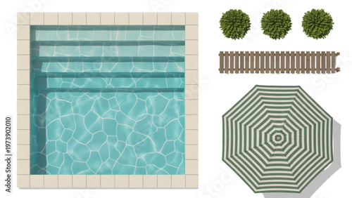 A colorful assortment of fruit arranged in a festive pattern isolated on transparent background