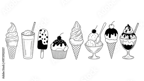 Various colorful glass bottles with caps and spray tops arranged together isolated on transparent background